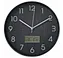 wall clock with LCD display date